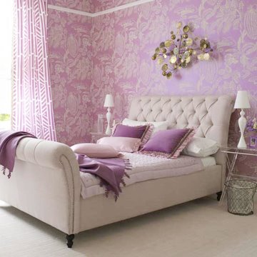 Purple Bedroom Girly